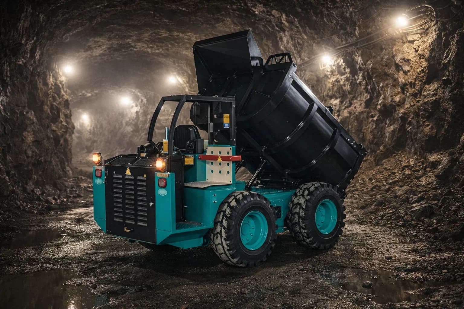 MT100 Mini Underground Dumper